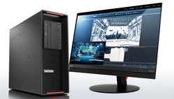 Lenovo ThinkStation P510 s monitorem