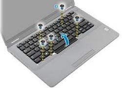 Vyjmutí klávesnice