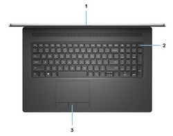 Dell Precision 7750 klávesnice