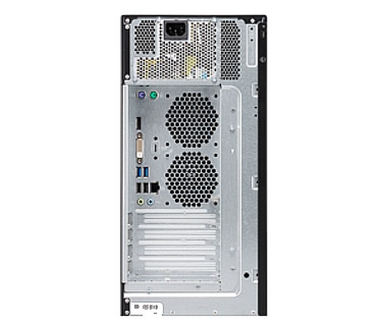 Fujitsu Esprimo D558/E85+ zezadu