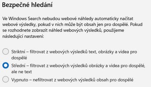 Bezpečné hledání