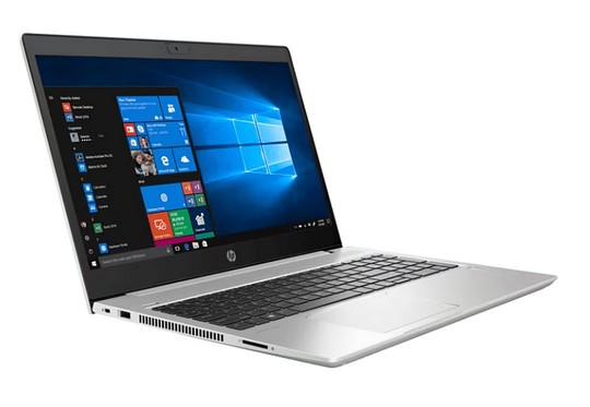 HP ProBook 450 G7 otevřený